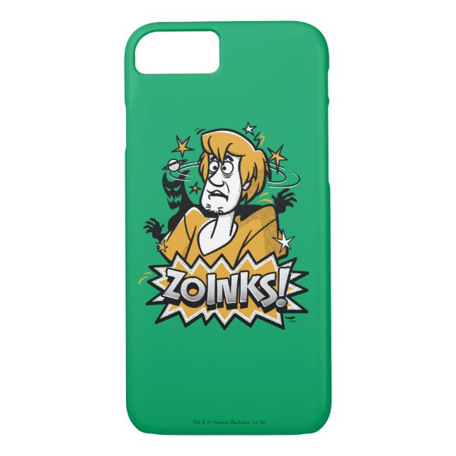 Shaggy "Zoinks!" Raster Case-Mate iPhone Skal (Baksida)