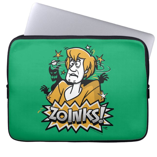 Shaggy "Zoinks!" Raster Laptop Fodral (Framsidan)