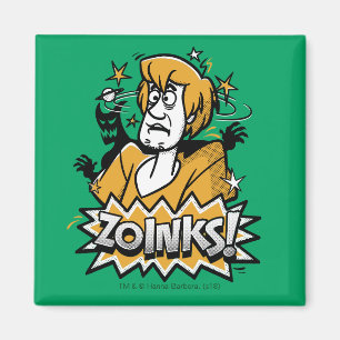 Shaggy "Zoinks!" Raster Magnet