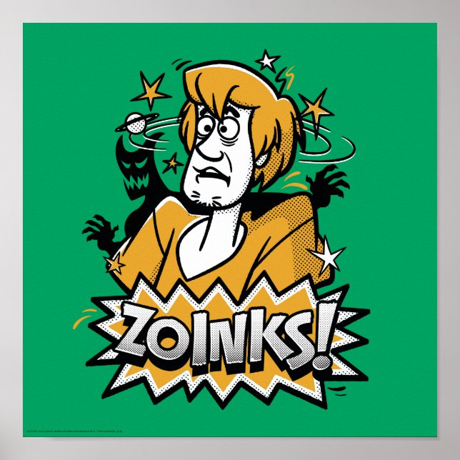 Shaggy "Zoinks!" Raster Poster (Framsidan)