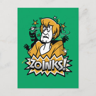Shaggy "Zoinks!" Raster Vykort