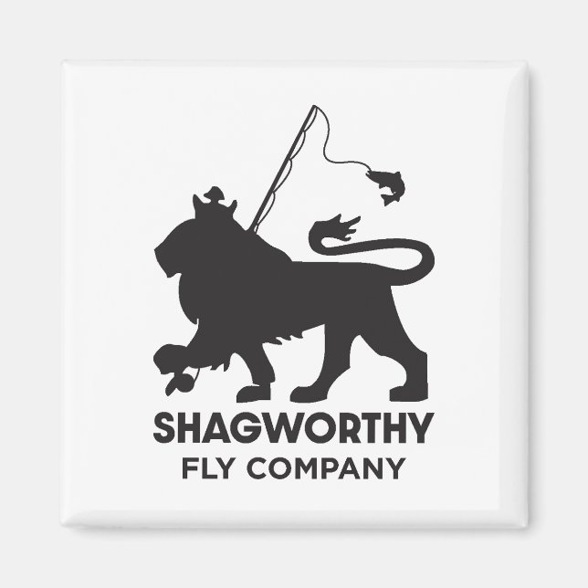 Shagworthy Fly Company Magnet (Framsidan)
