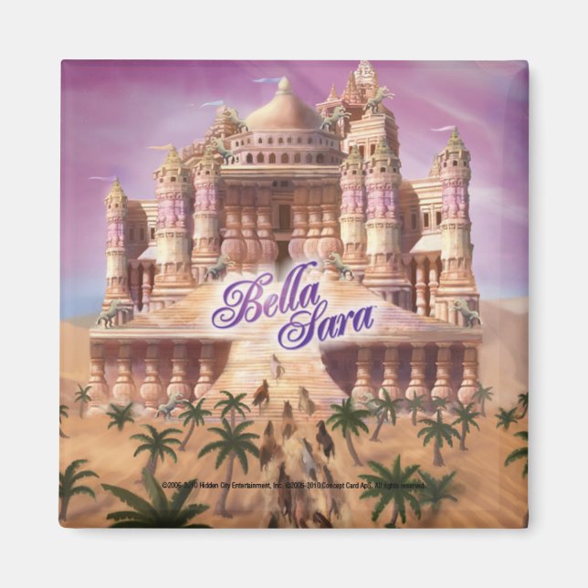 Shahazar Castle Magnet (Framsidan)