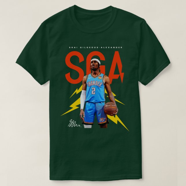 Shai Gilgeous Alexander 1 T Shirt (Design framsida)