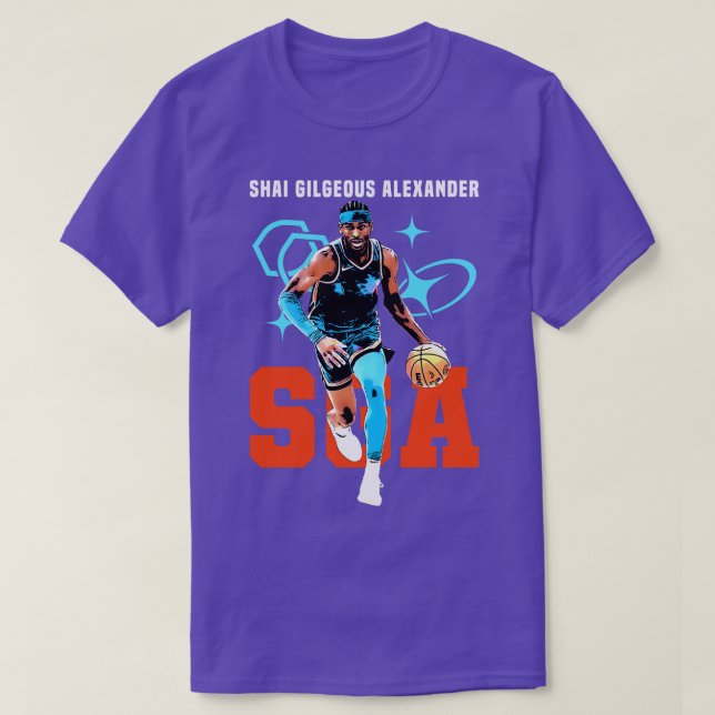 Shai Gilgeous Alexander T Shirt (Design framsida)