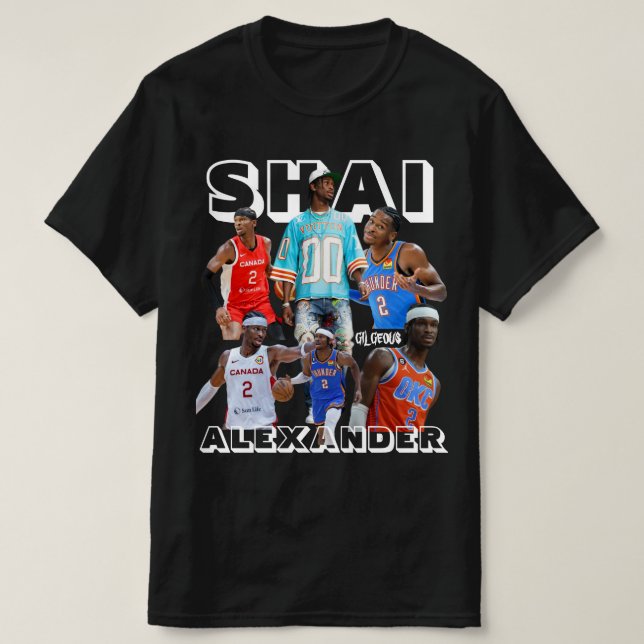 Shai Gilgeous Alexander T-Shirt (Design framsida)