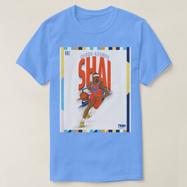 Shai GilgeousAlexander Poster T Shirt (Design framsida)