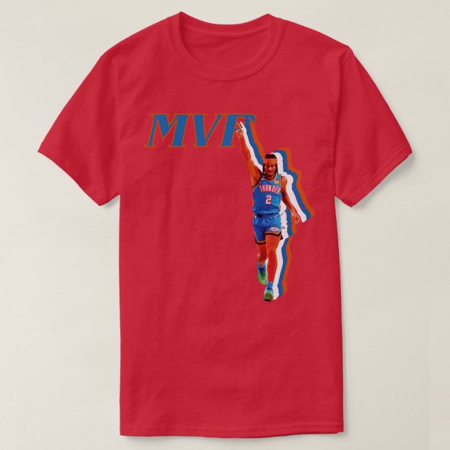 Shai GilgeousAlexander x MVP T Shirt (Design framsida)