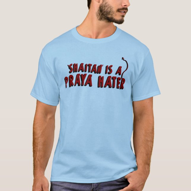 Shaitan är en Praya Hater Tröja (Framsida)