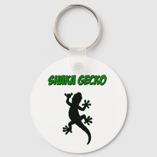 Shaka Gecko Keychain Nyckelring
