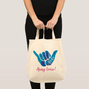 Shaka Hand Sign Aloha hängloose Tygkasse