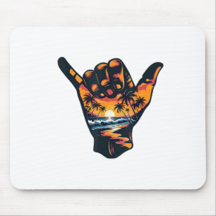 Shaka Hand Sign Aloha Surfing Surfa Summer Vacatio Musmatta