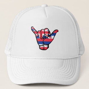 Shaka Hawaii Flagga Truckerkeps