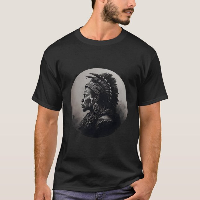 Shaka - Kung i Zulu T Shirt (Framsida)