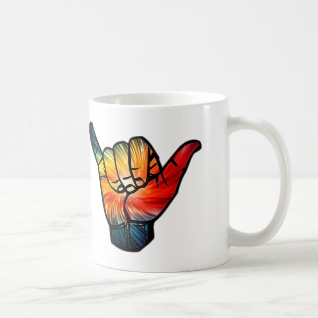 Shaka Rainbow Kaffemugg (Höger)
