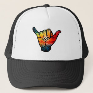 Shaka Rainbow Truckerkeps