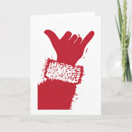 Shaka Santa Helgkort