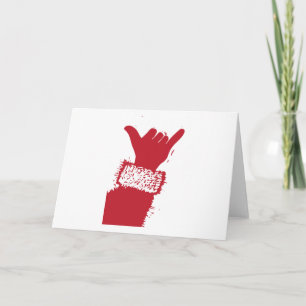 Shaka Santa Helgkort
