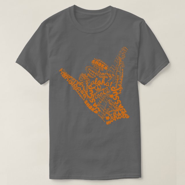 Shaka Sign Loose T Shirt (Design framsida)
