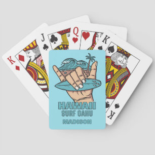 Shaka-Surfan Eget namn och plats Casinokort