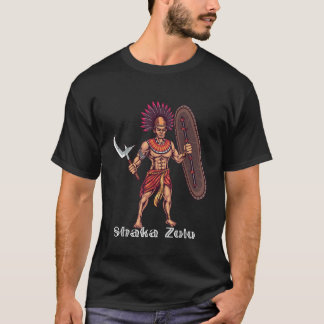 Shaka Zulu African Warrior Leader African Kung Jun T Shirt
