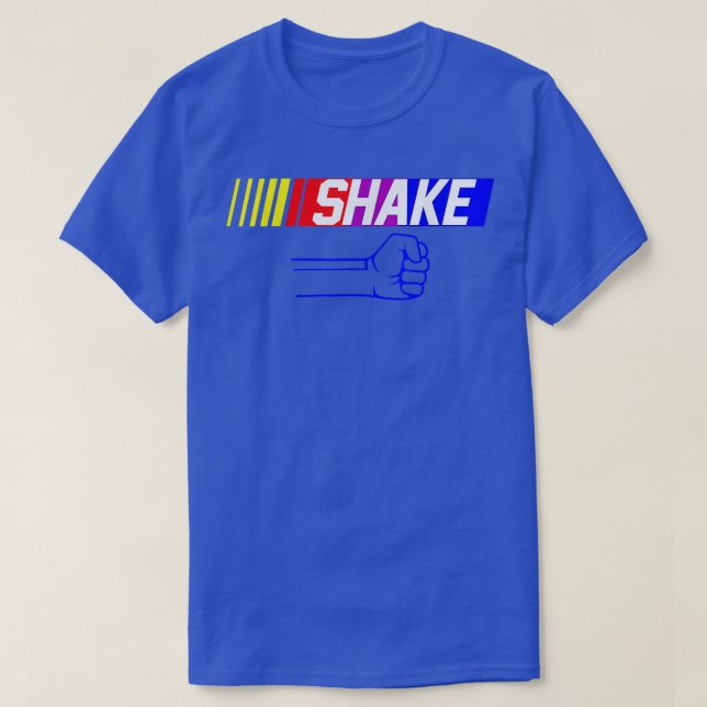 Shake and Bake Funny Family Älskare Pappa Daughson T Shirt (Design framsida)