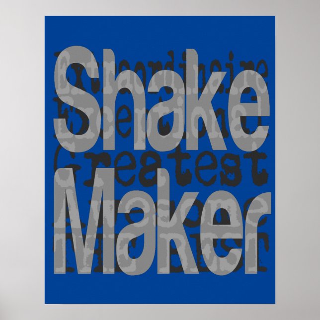 Shake Maker Extraordinaire Poster (Framsidan)