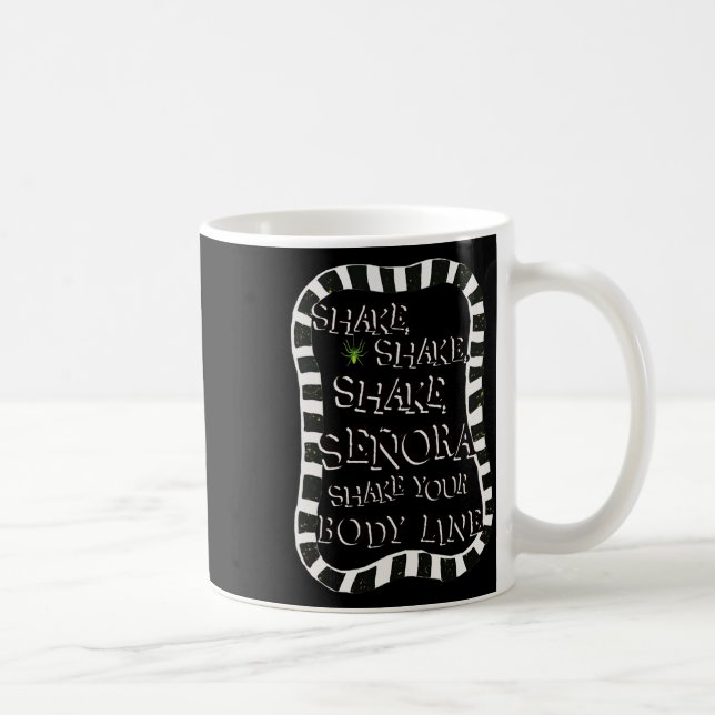 Shake Shake Senora Funny Halloween Kaffemugg (Höger)