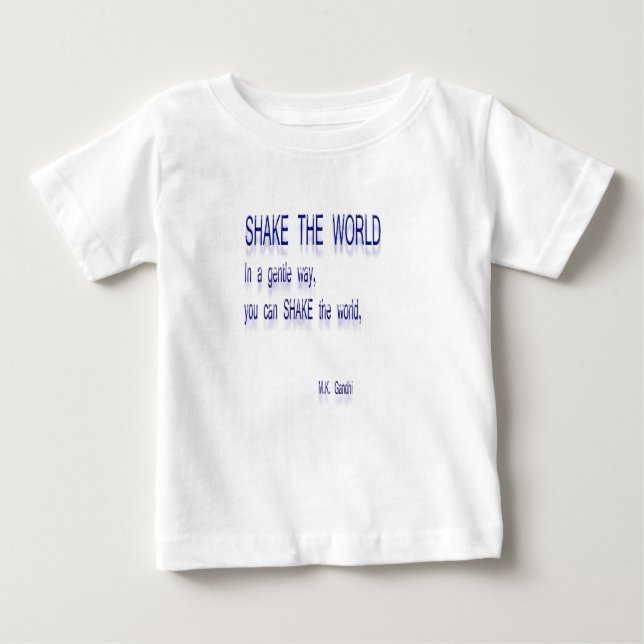 SHAKE World - på ett milt sätt T Shirt (Framsida)