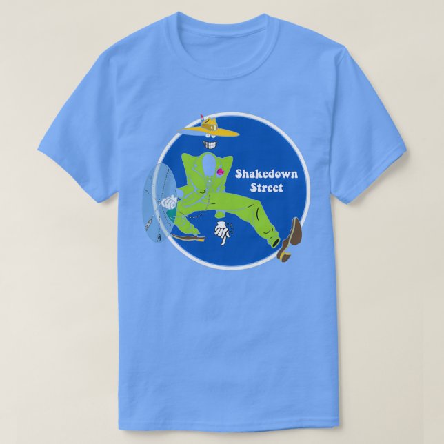 Shakedown Street 2  T Shirt (Design framsida)
