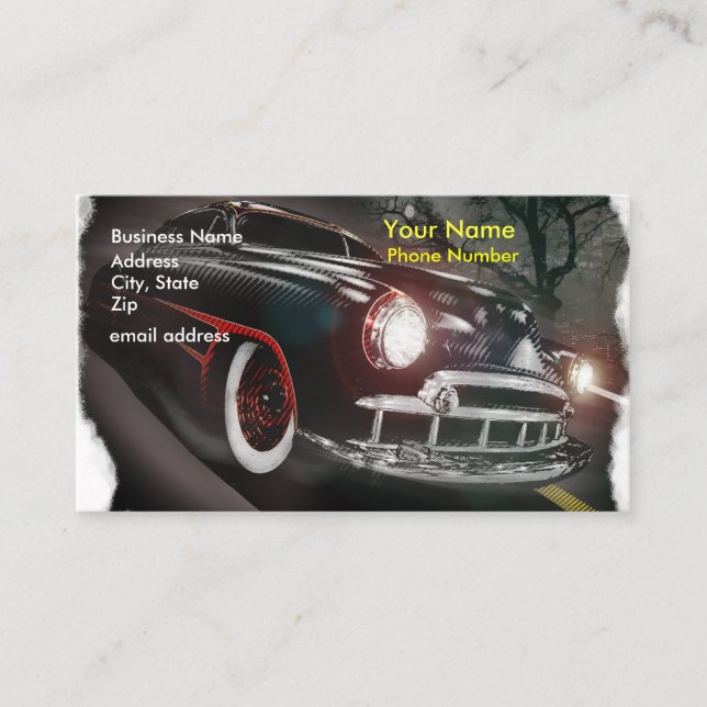 Shakedown Visitkort (Framsida)