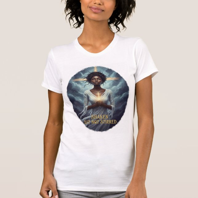 Shaken But Not Stirred T Shirt (Framsida)