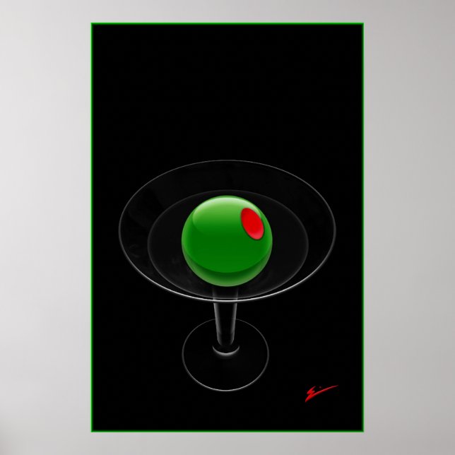 Shaken not Stirred (Natt) Poster (Framsidan)