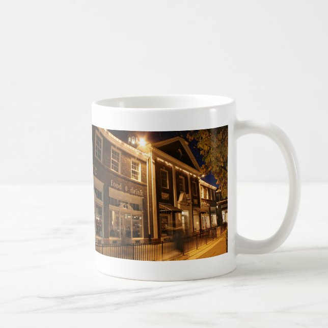 Shaker Square på natten - 1 Kaffemugg (Höger)