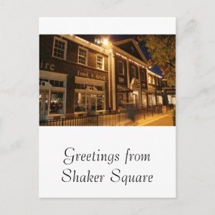 Shaker Square på natten - 1 Vykort