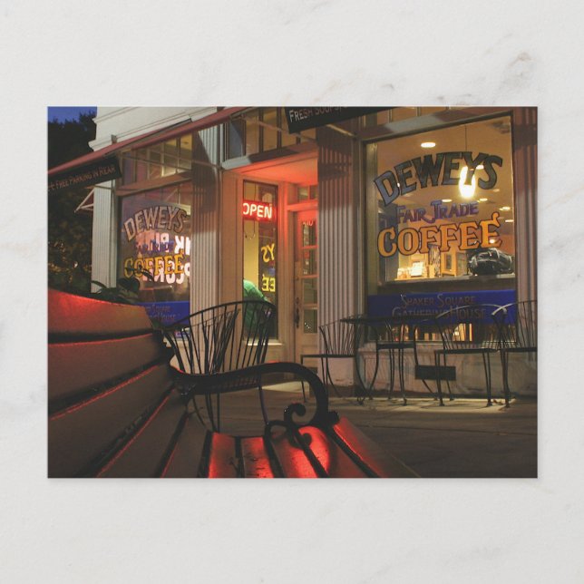 Shaker Square på natten - 2 Vykort (Framsida)