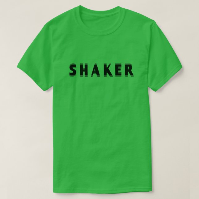 SHAKER T SHIRT (Design framsida)