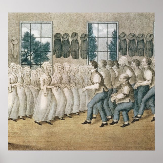 Shakers nära Libanon Poster (Framsidan)