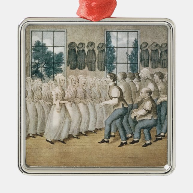 Shakersna near Libanon Julgransprydnad Metall (Framsidan)