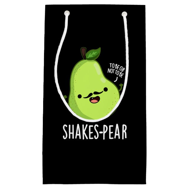 Shakes-Funny Pear Fruit Pun Mörk BG (Framsidan)