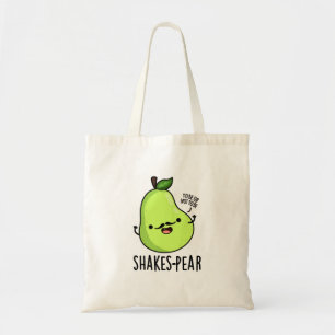 Shakes Pear Fruit Pun Tygkasse