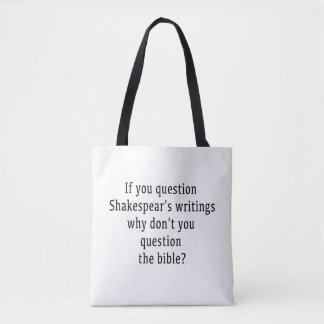 Shakespear-skrivning Tygkasse