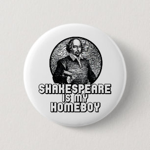 Shakespeare är min hempojke knapp