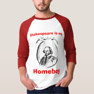 Shakespeare är min homeboy tee shirt