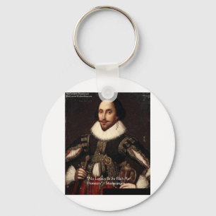 Shakespeare "Ärlighet Arv" Citat Gåvor & Kort Nyckelring