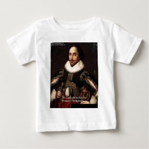 Shakespeare "Ärlighet Arv" Citat Gåvor & Kort Tee Shirt