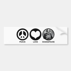 Shakespeare Bildekal
