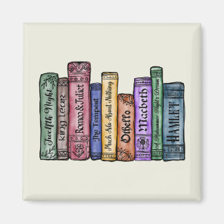 Shakespeare Bokar nr 1 Magnet