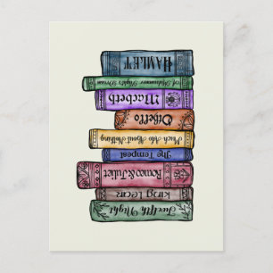 Shakespeare Bokar nr 1 Vykort