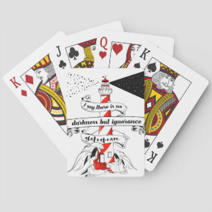 Shakespeare citat 12:e night casinokort